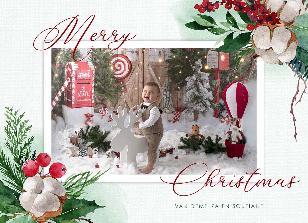 Kerstkaart fotografie in Den Helder